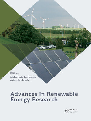 cover image of Advances in Renewable Energy Research
